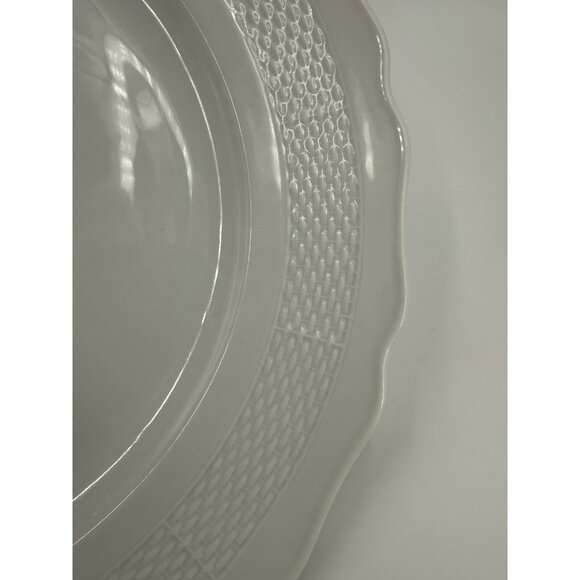 Kaiser Belvedere Charger Plate Round Platter Basket Weave, Germany 12.75" - Picture 1 of 9